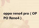 oppo reno4 pro（OPPO Reno4）
