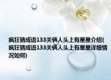 疯狂猜成语133关俩人头上有星星介绍(疯狂猜成语133关俩人头上有星星详细情况如何)