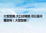 大型型钢,大口径钢管,可以露天摆放吗（大型型钢）