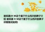 谁知道(H M这个属于什么档次的牌子介绍 谁知道 H M这个属于什么档次的牌子详细情况如何)