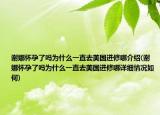 谢娜怀孕了吗为什么一直去美国进修哪介绍(谢娜怀孕了吗为什么一直去美国进修哪详细情况如何)