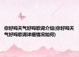 你好吗天气好吗歌词介绍(你好吗天气好吗歌词详细情况如何)