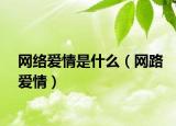 网络爱情是什么（网路爱情）
