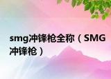 smg冲锋枪全称（SMG冲锋枪）