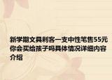 新学期文具刺客一支中性笔售55元 你会买给孩子吗具体情况详细内容介绍