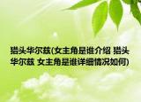 猎头华尔兹(女主角是谁介绍 猎头华尔兹 女主角是谁详细情况如何)