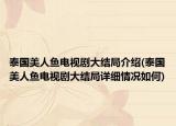 泰国美人鱼电视剧大结局介绍(泰国美人鱼电视剧大结局详细情况如何)