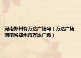 河南郑州有万达广场吗（万达广场 河南省郑州市万达广场）
