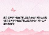 魔兽世界那个能在手机上拍卖的软件叫什么介绍(魔兽世界那个能在手机上拍卖的软件叫什么详细情况如何)