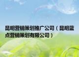 昆明营销策划推广公司（昆明蓝点营销策划有限公司）