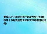 推荐几个不用烫的男生短发发型介绍(推荐几个不用烫的男生短发发型详细情况如何)