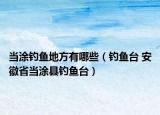 当涂钓鱼地方有哪些（钓鱼台 安徽省当涂县钓鱼台）