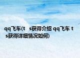 qq飞车(t   s获得介绍 qq飞车 t   s获得详细情况如何)