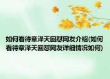 如何看待章泽天回怼网友介绍(如何看待章泽天回怼网友详细情况如何)