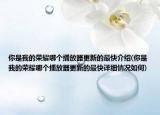 你是我的荣耀哪个播放器更新的最快介绍(你是我的荣耀哪个播放器更新的最快详细情况如何)