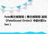 Fate弗兰肯斯坦（弗兰肯斯坦 游戏《FateGrand Order》中的4星Saber）
