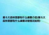 星斗大森林里都有什么魂兽介绍(星斗大森林里都有什么魂兽详细情况如何)