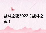 战斗之夜2022（战斗之夜）
