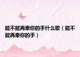 能不能再牵你的手什么歌（能不能再牵你的手）