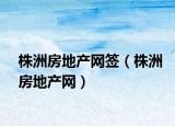 株洲房地产网签（株洲房地产网）