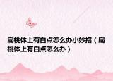 扁桃体上有白点怎么办小妙招（扁桃体上有白点怎么办）