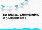 心理抑郁怎么办去新疆南湖有地铁吗（心理抑郁怎么办）