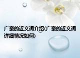 广袤的近义词介绍(广袤的近义词详细情况如何)