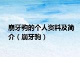 崩牙驹的个人资料及简介（崩牙驹）