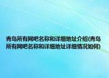 青岛所有网吧名称和详细地址介绍(青岛所有网吧名称和详细地址详细情况如何)