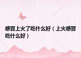 感冒上火了吃什么好（上火感冒吃什么好）