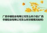 广西华银铝业有限公司怎么样介绍(广西华银铝业有限公司怎么样详细情况如何)