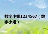 数字小姐1234567（数字小姐）