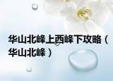 华山北峰上西峰下攻略（华山北峰）