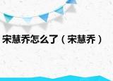 宋慧乔怎么了（宋慧乔）