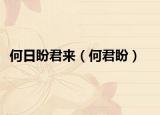 何日盼君来（何君盼）