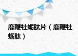鹿鞭牡蛎肽片（鹿鞭牡蛎肽）