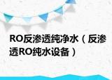RO反渗透纯净水（反渗透RO纯水设备）