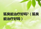 狐臭能治疗好吗?（狐臭能治疗好吗）