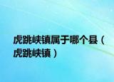 虎跳峡镇属于哪个县（虎跳峡镇）