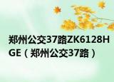 郑州公交37路ZK6128HGE（郑州公交37路）