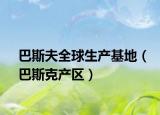 巴斯夫全球生产基地（巴斯克产区）