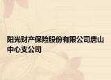 阳光财产保险股份有限公司唐山中心支公司
