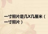 一寸照片是几X几厘米（一寸照片）