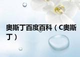 奥斯丁百度百科（C奥斯丁）