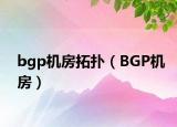 bgp机房拓扑（BGP机房）