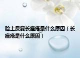 脸上反复长痤疮是什么原因（长痤疮是什么原因）