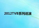 2012TVB系列巡演