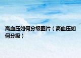 高血压如何分级图片（高血压如何分级）