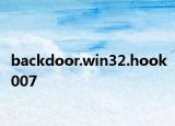 backdoor.win32.hook007