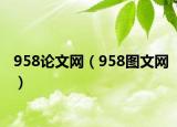 958论文网（958图文网）
